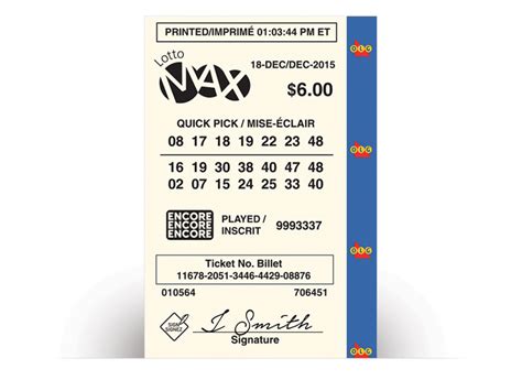 lotto max ticket check